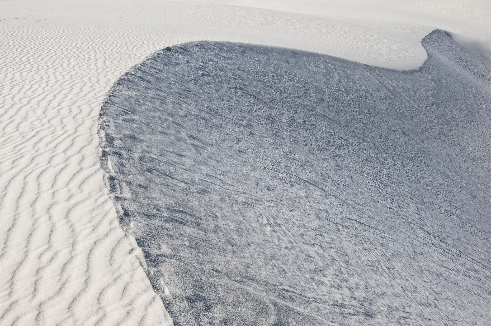 Landscape from White Sands desert, New Mexico.